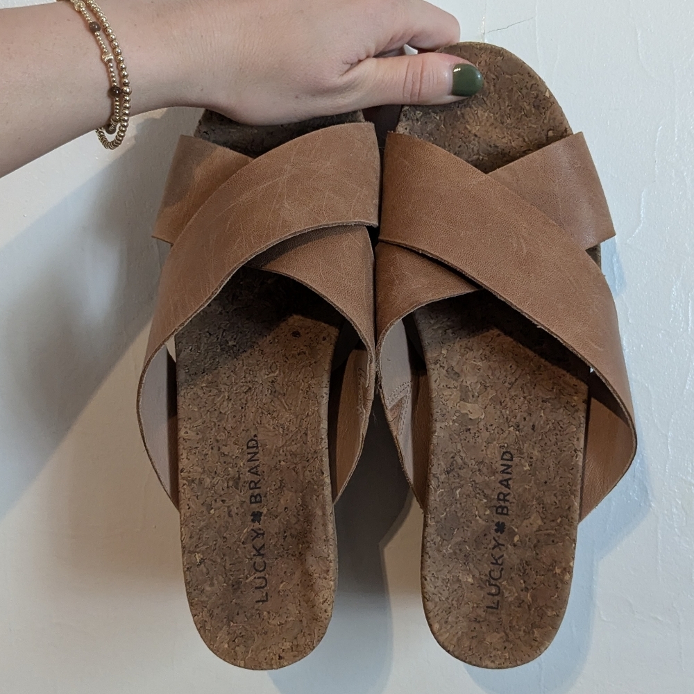 Lucky Brand Brown Wedges - Picture 4 of 5